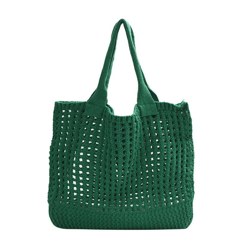 Handknitted shoulder Bag