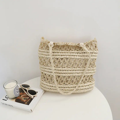 Straw Beach Bag