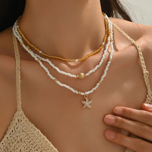 Beachy Necklace Set