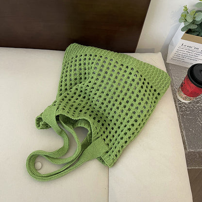 Handknitted shoulder Bag