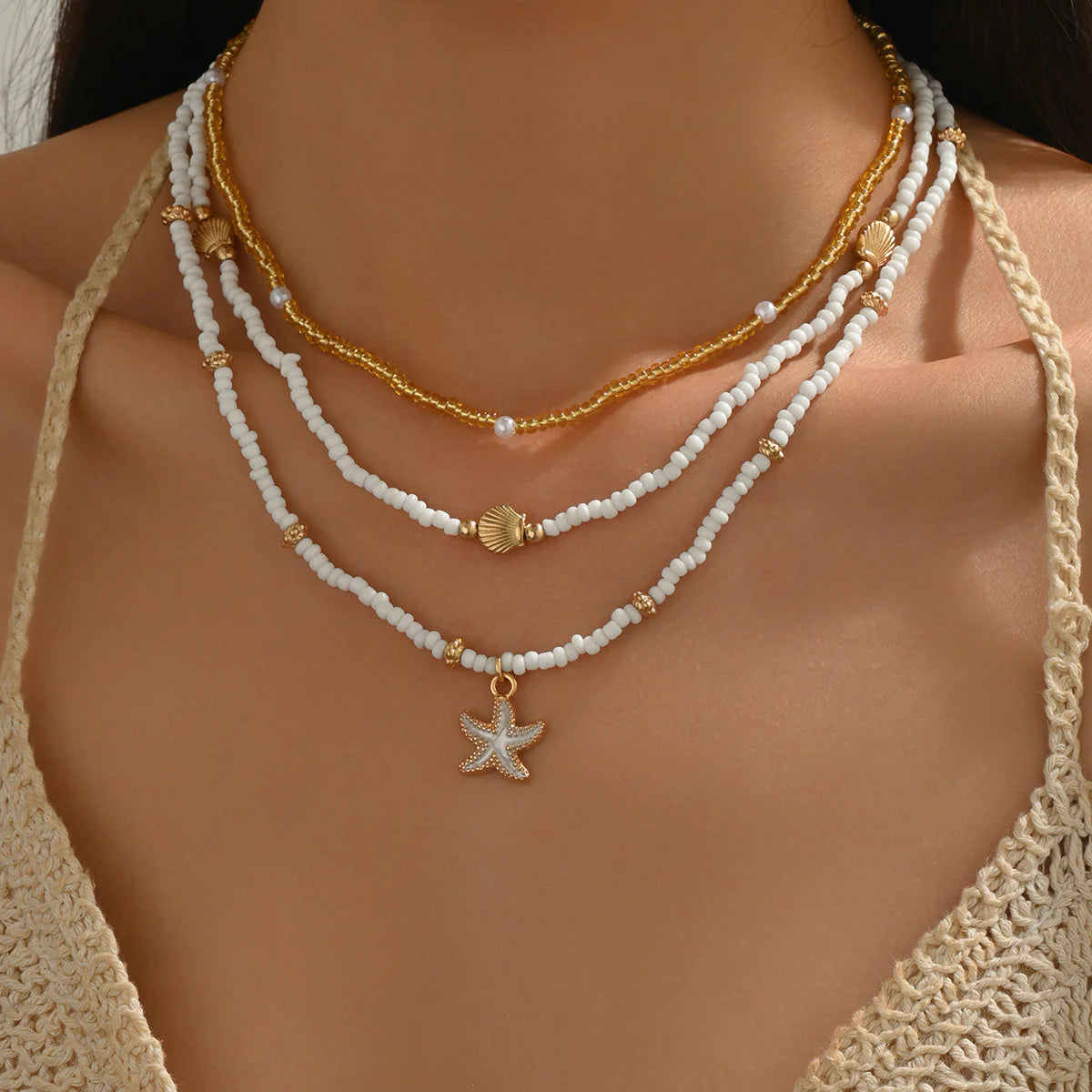 Beachy Necklace Set