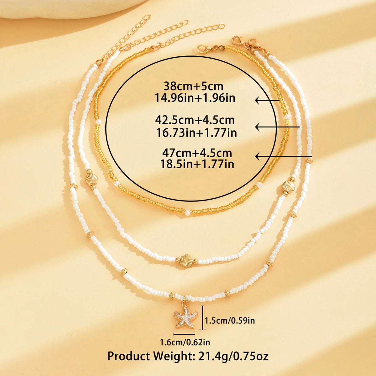 Beachy Necklace Set